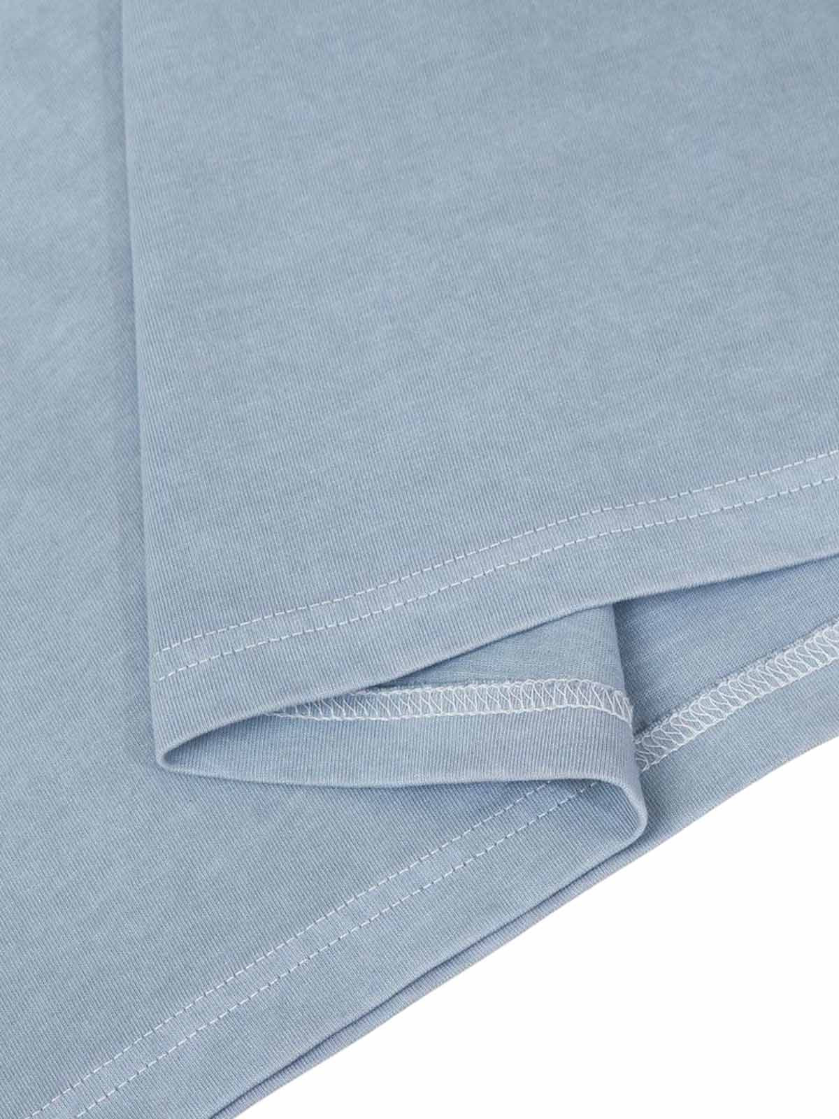Washed Jersey Welt Stitching T-shirt