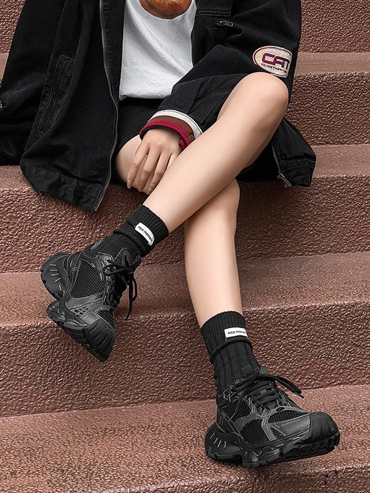 Thesupermade – Retro Stapler – Chunky-Sneaker