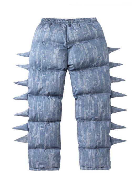 Pufferhose mit mehrfarbigem Horn