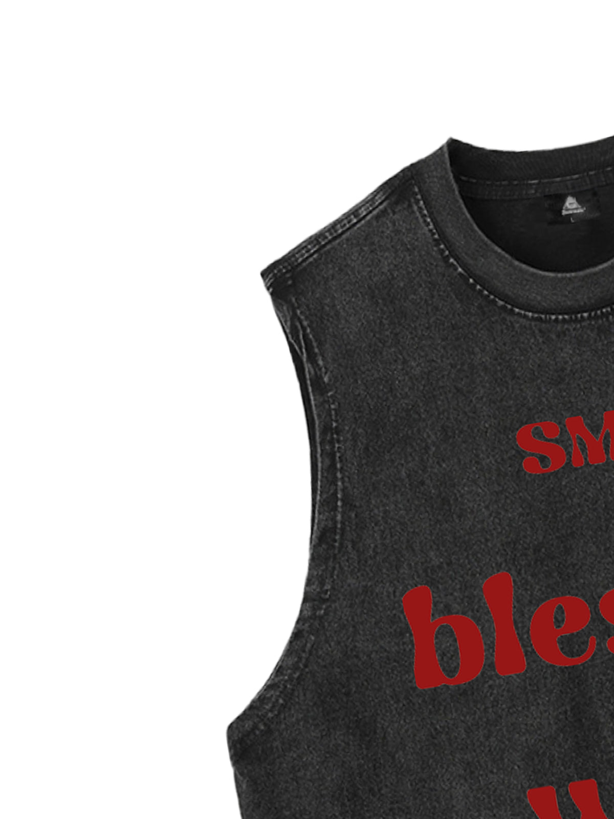 Original "Blessed With Scars" Slogan Vest