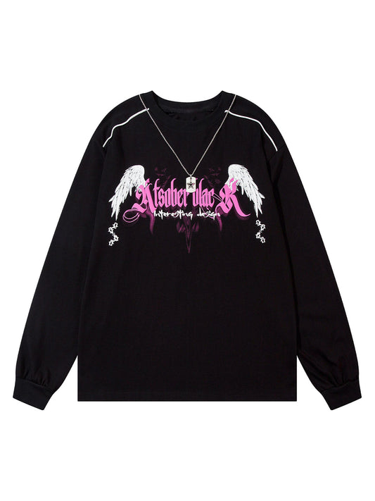 T-shirt à manches longues Star Chain de TheSupermade
