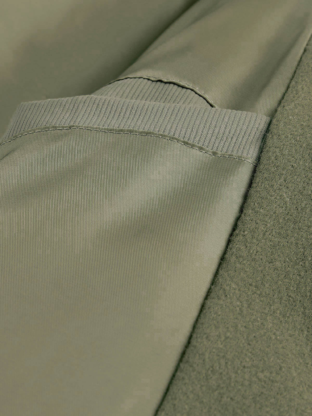 Veste vintage surdimensionnée à col montant plissé