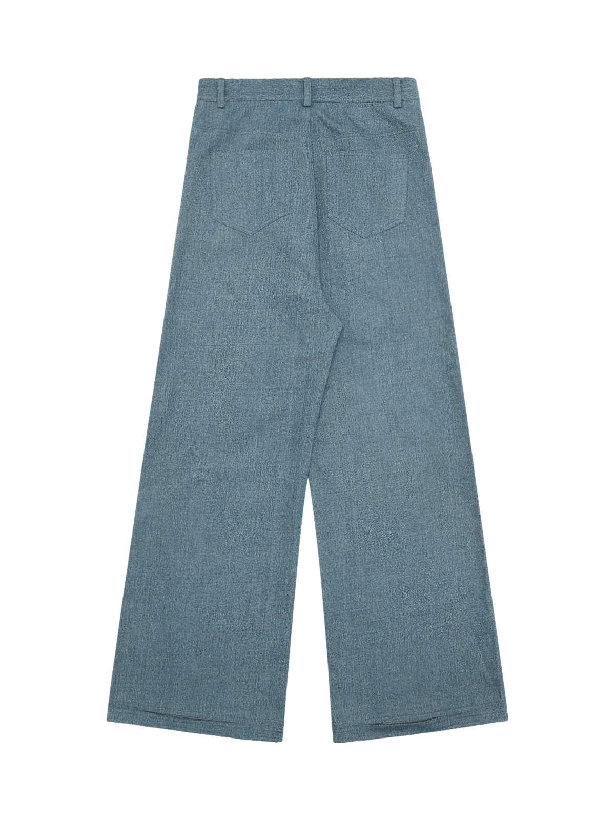 Jean baggy original à imprimé gestuel