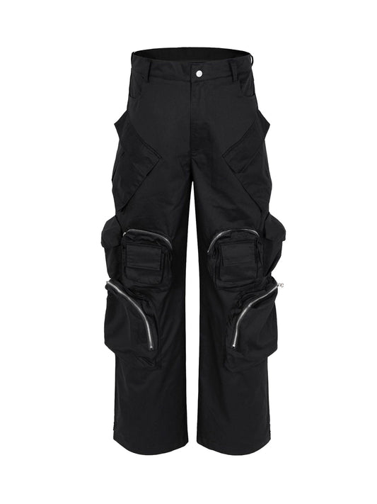 Funktionelle Cargohose mit mehreren Taschen im RO-Stil