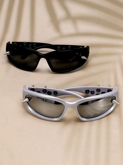 Edgy Punk Spike Sunglasses