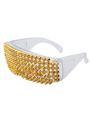 Large Frame Outdoor Rivet Sunglasses