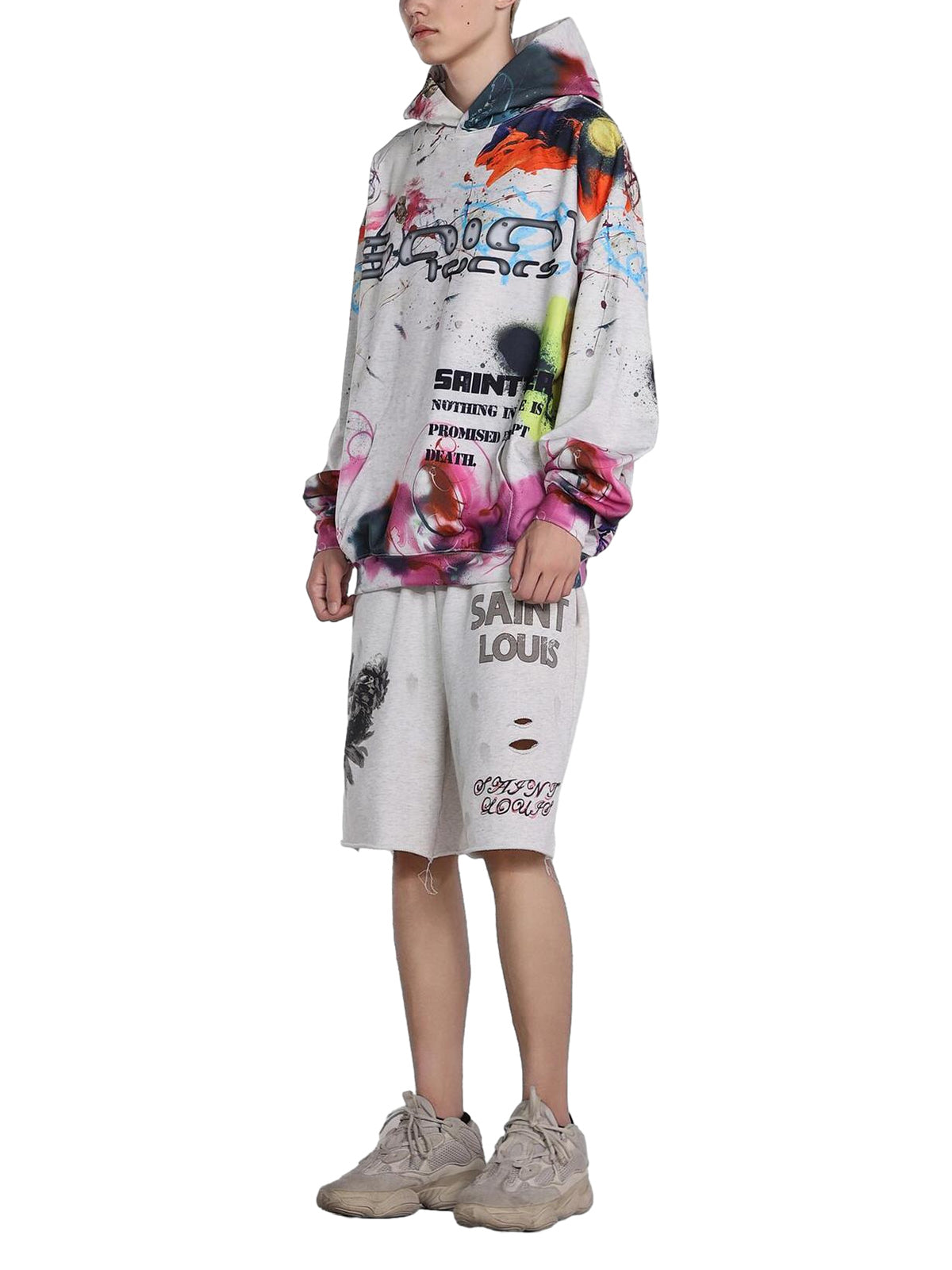 Thesupermade Street Graffiti Kapuzenpullover