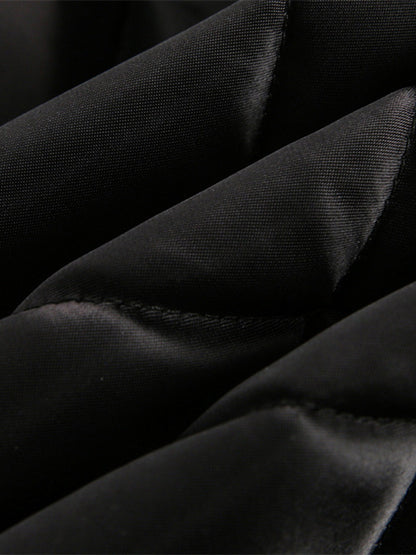 Veste matelassée à lettres et diamants Pearl Letter de Thesupermade