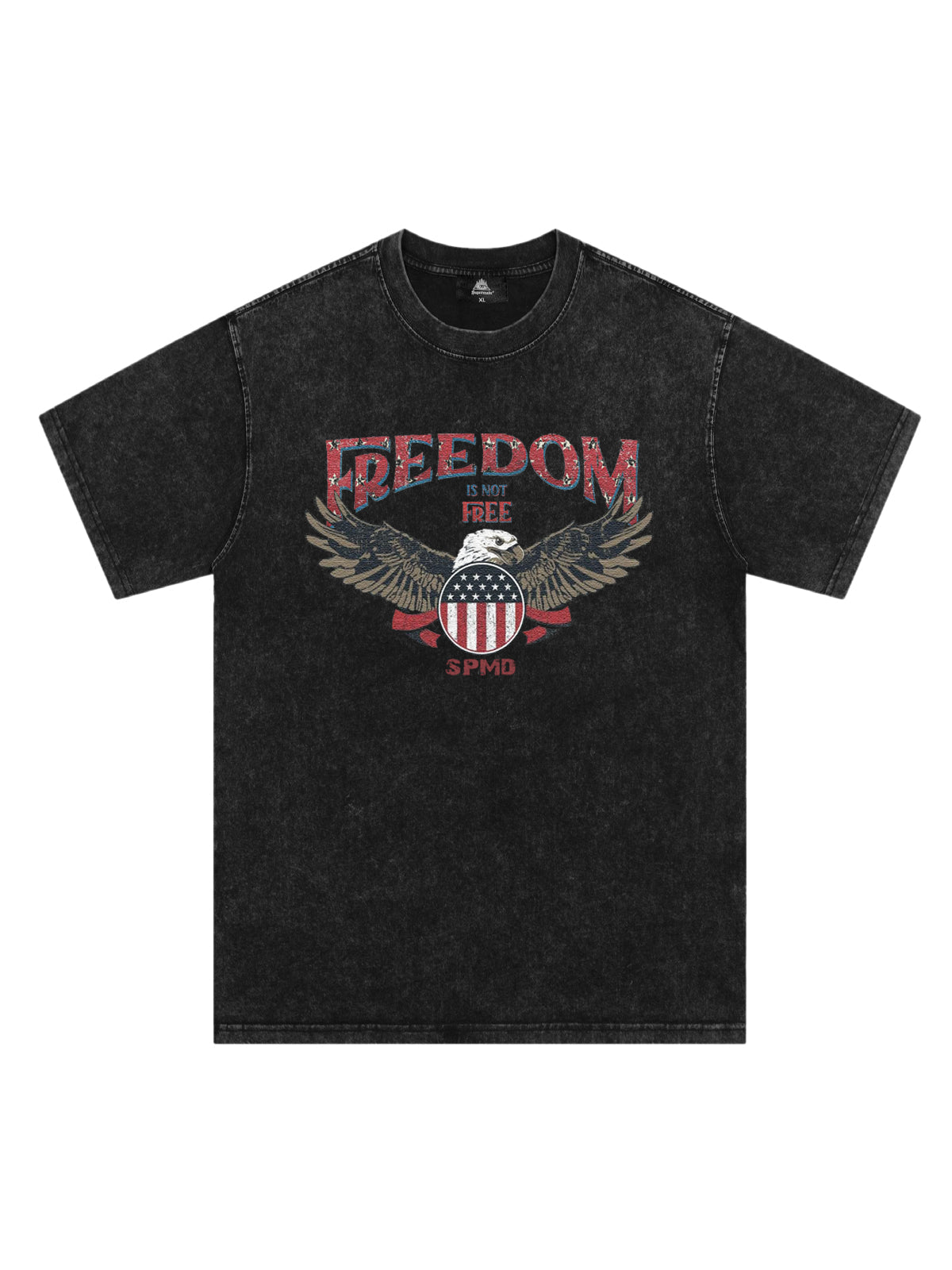 Original Freedom Eagle Print T-shirt