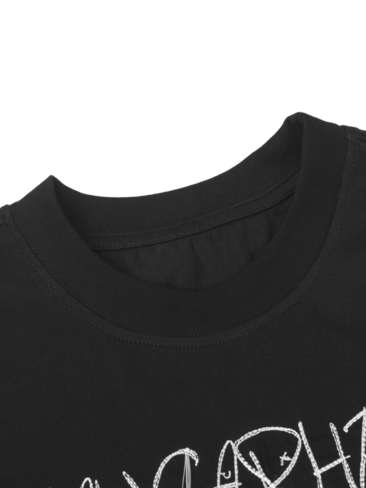 Letter Print Short Sleeve T-Shirt