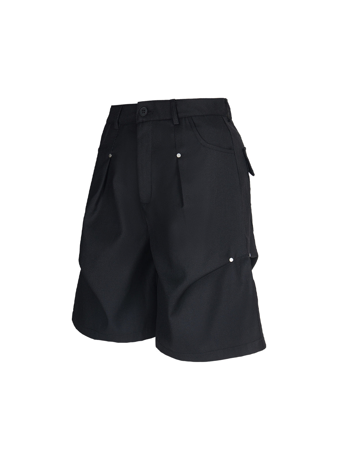 Short plissé à rivets Street Retro