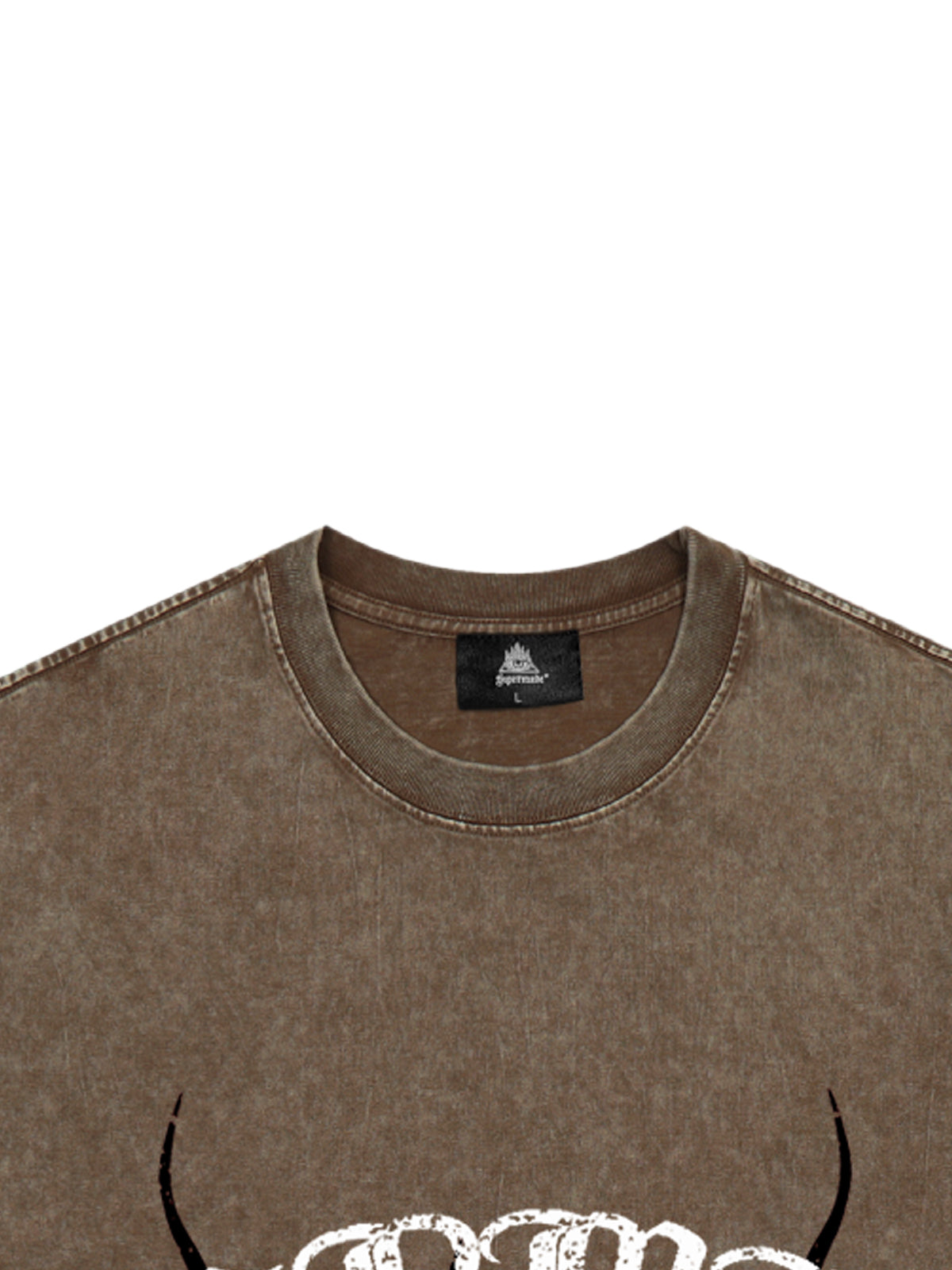Original 77 Flammen-Grafik-T-Shirt