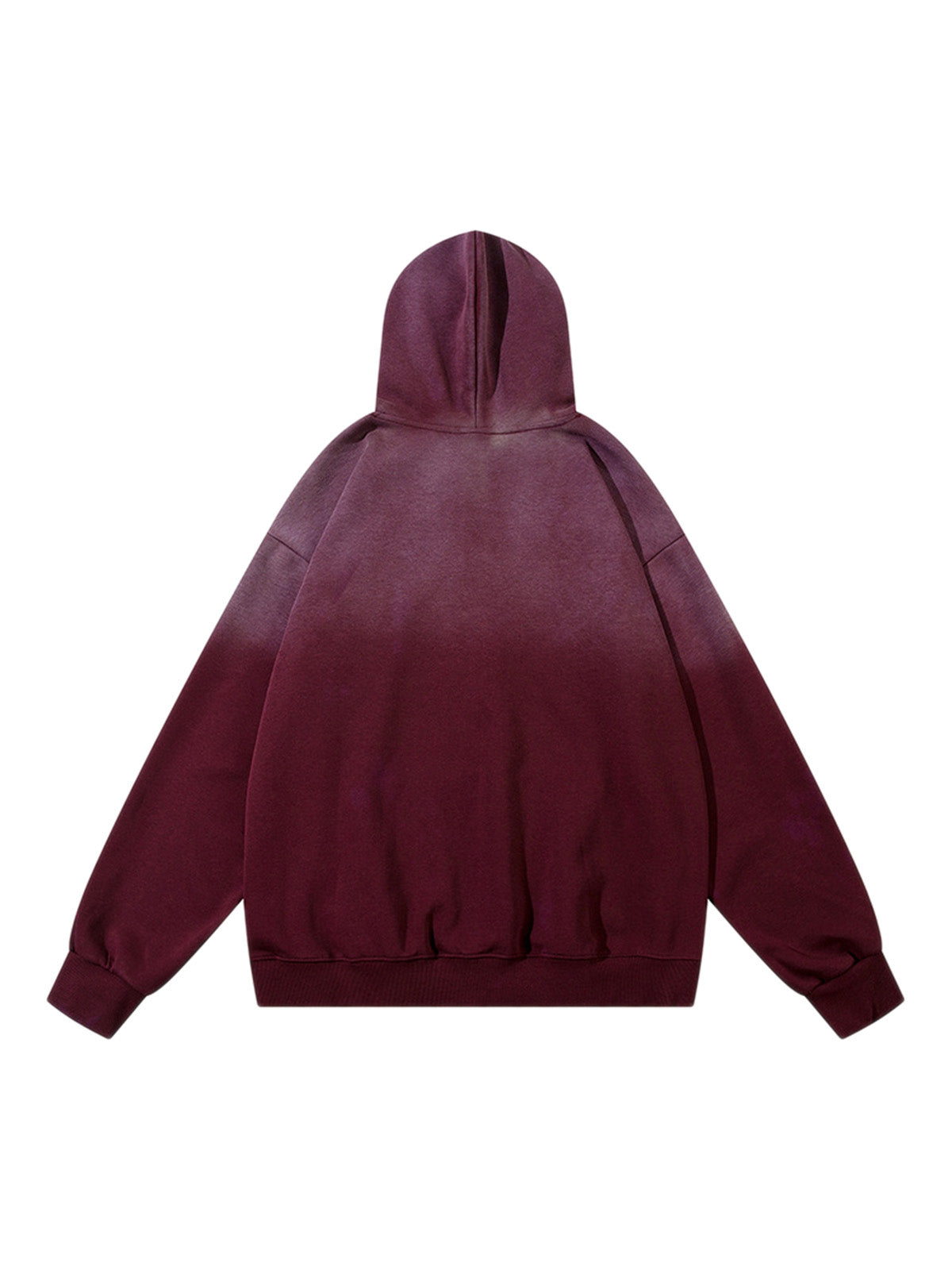 Sweat à capuche brodé dégradé de couleurs avec lettrage patch Thesupermade