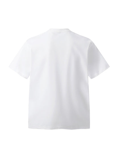 T-shirt imprimé tigre blanc