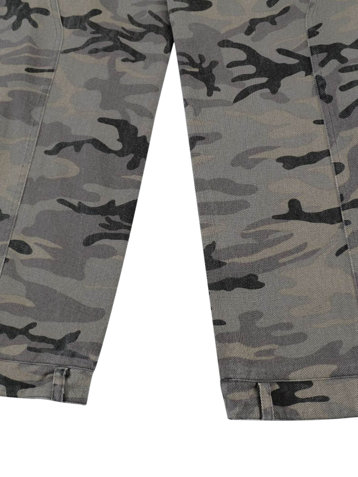 Thesupermade Camouflage Multi Pocket Cargo Pants