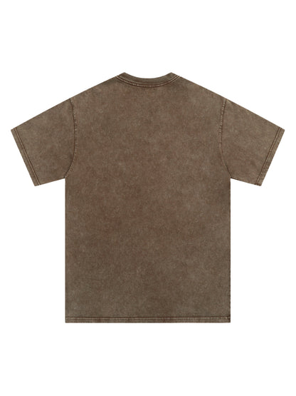 Original 77 Flammen-Grafik-T-Shirt