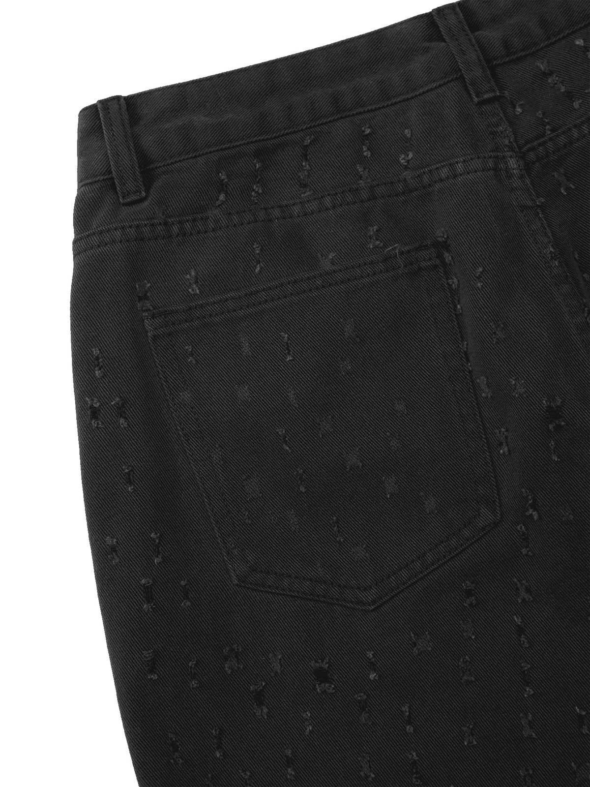 Short en jean déchiré de style niche Thesupermade High Street