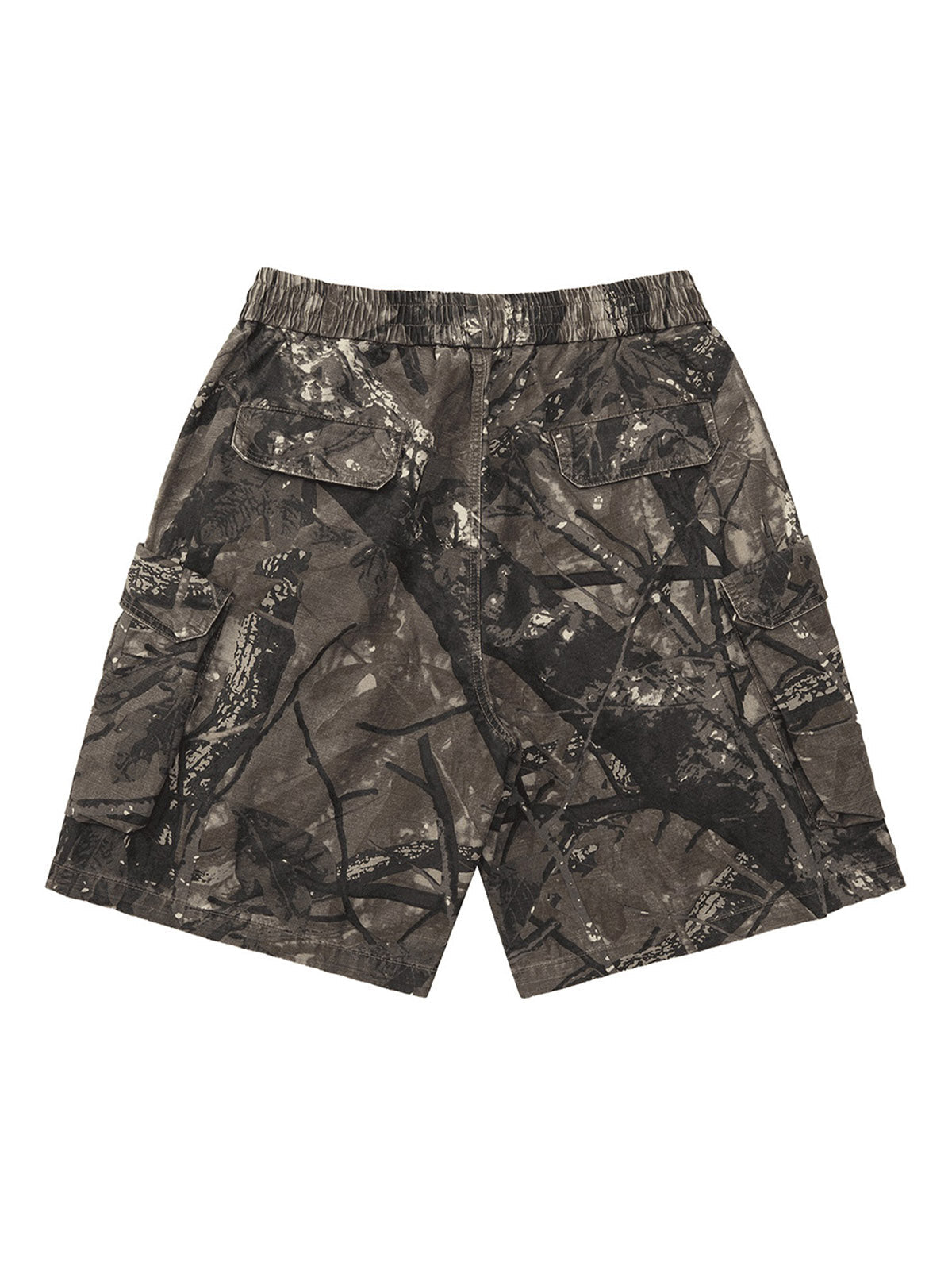 Thesupermade Fallen Leaf Camouflage Pocket Workwear Shorts - 2050