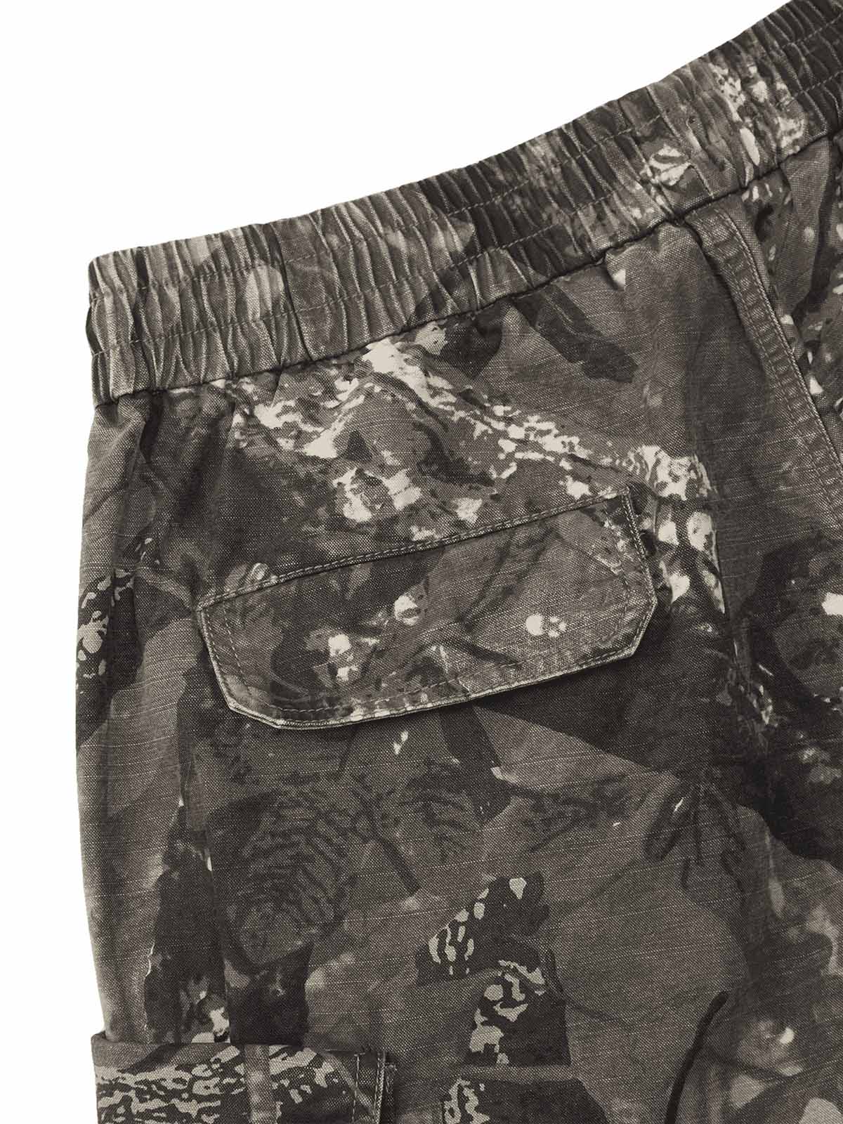 Thesupermade Fallen Leaf Camouflage Pocket Workwear Shorts - 2050