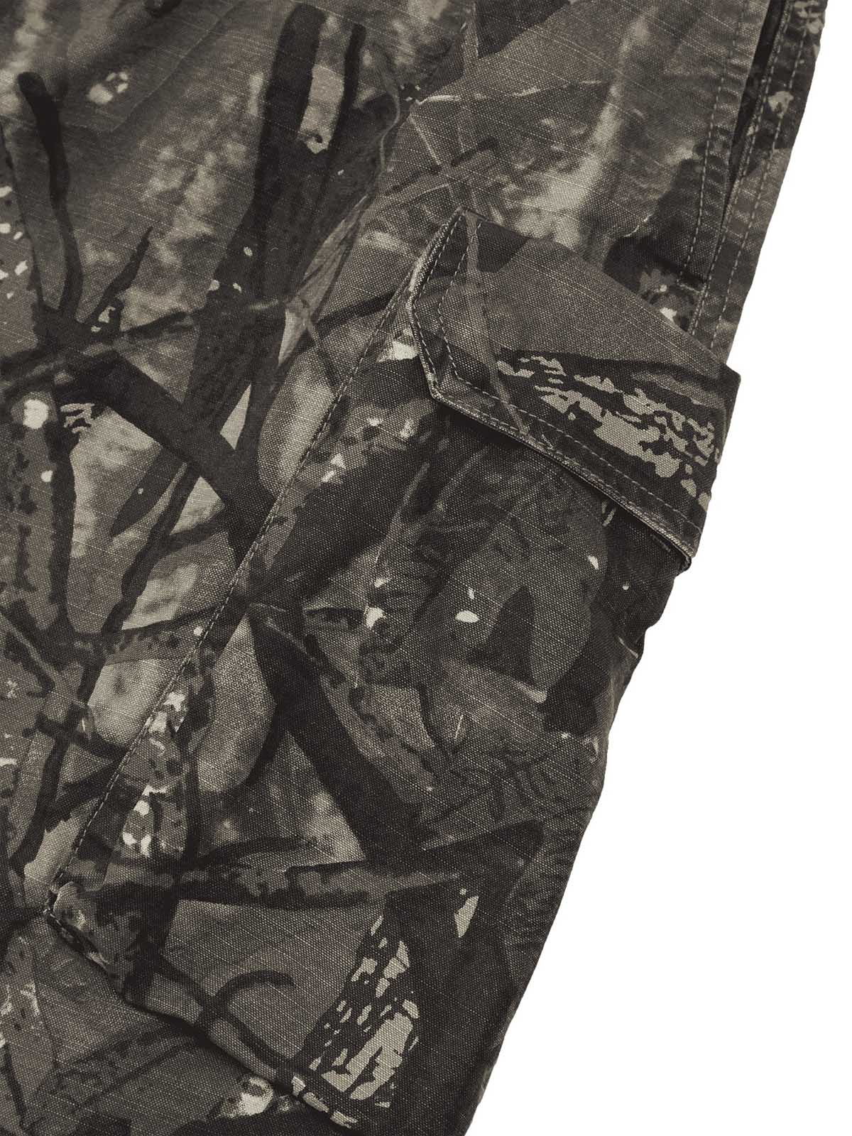 Short de travail camouflage à poches Fallen Leaf de TheSupermade - 2050