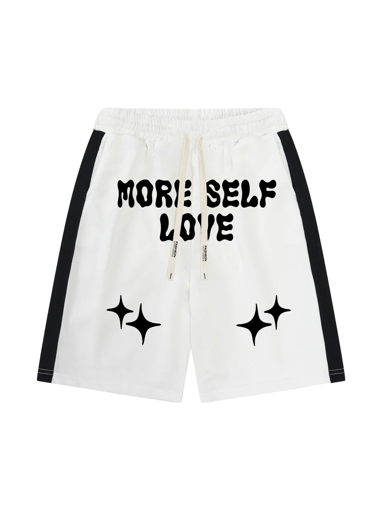 Short décontracté imprimé à code couleur Thesupermade