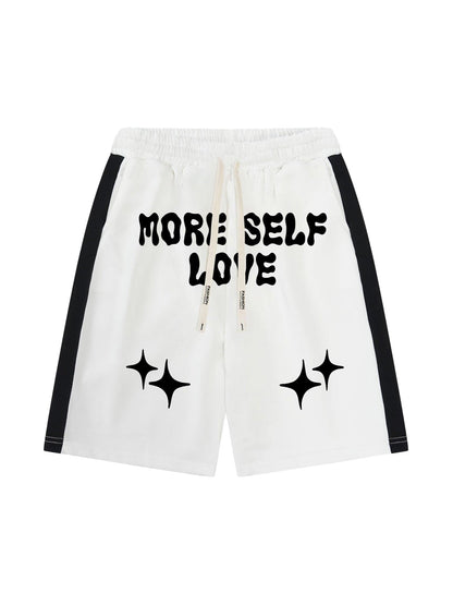 Short décontracté imprimé à code couleur Thesupermade
