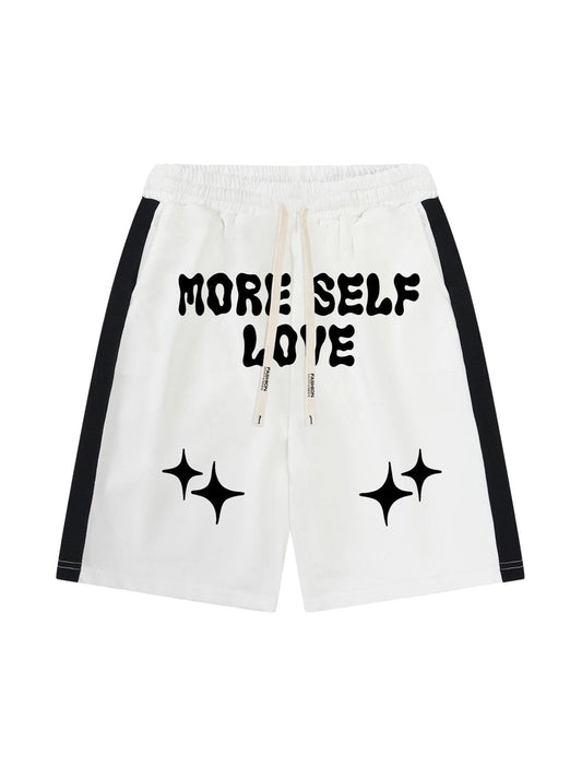 Short décontracté imprimé à code couleur Thesupermade