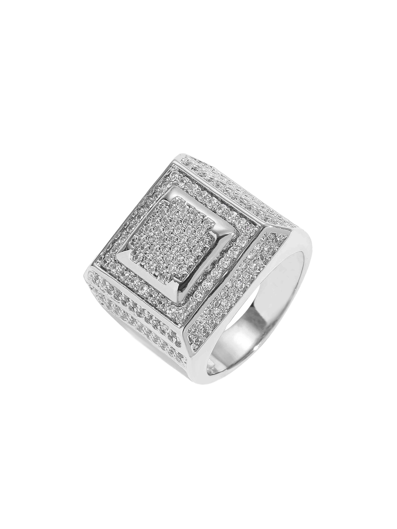 Thesupermade Hip Hop Zirconia Ring