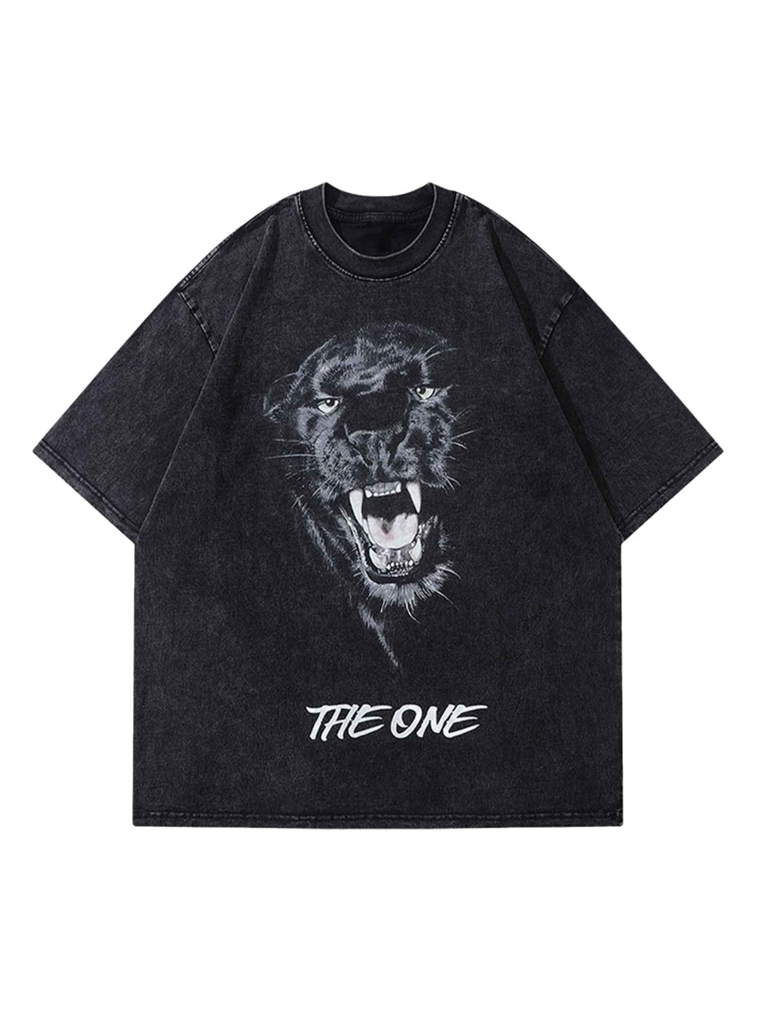 Thesupermade Black Panther Print T-shirt