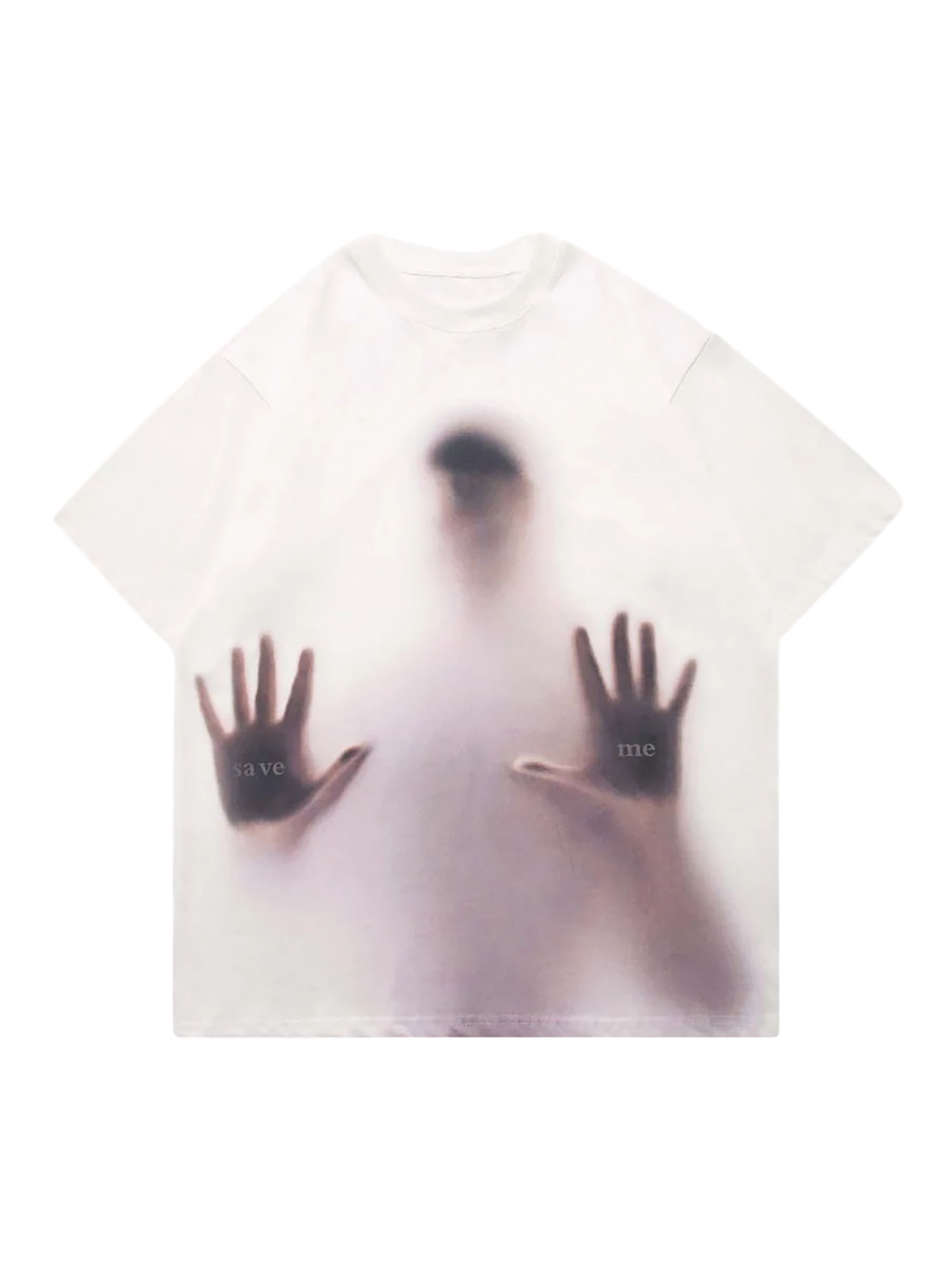 Thesupermade T-Shirt mit Phantom-Porträt-Aufdruck -1187 