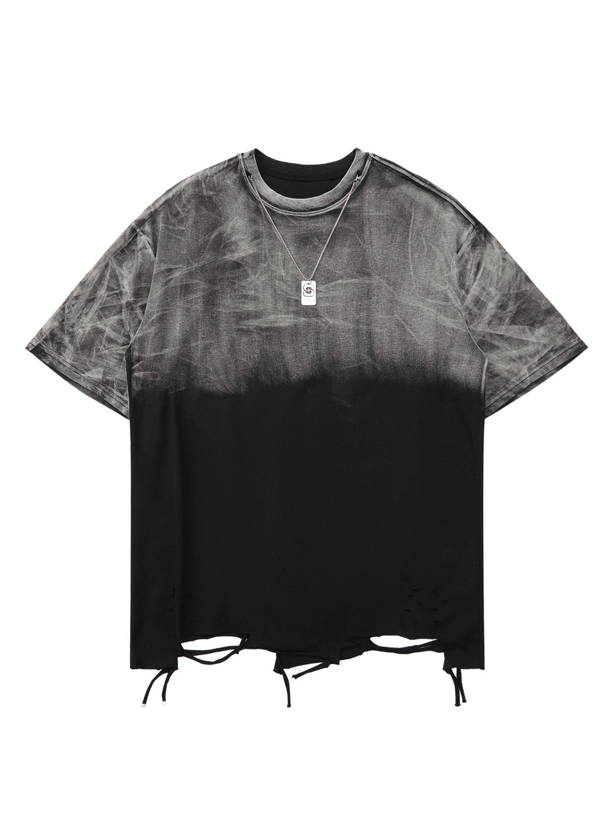 Thesupermade – T-Shirt mit Metal-Tag-Motiv „Street Rap“ von Thesupermade 