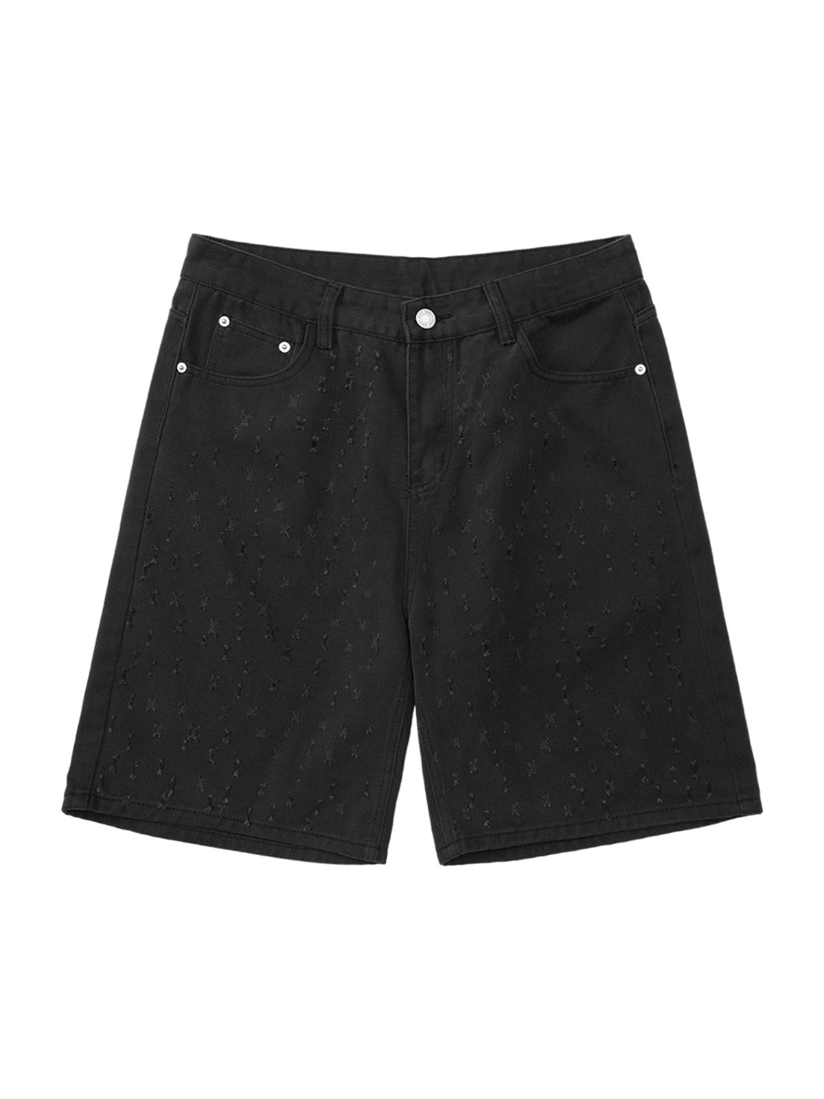 Short en jean déchiré de style niche Thesupermade High Street
