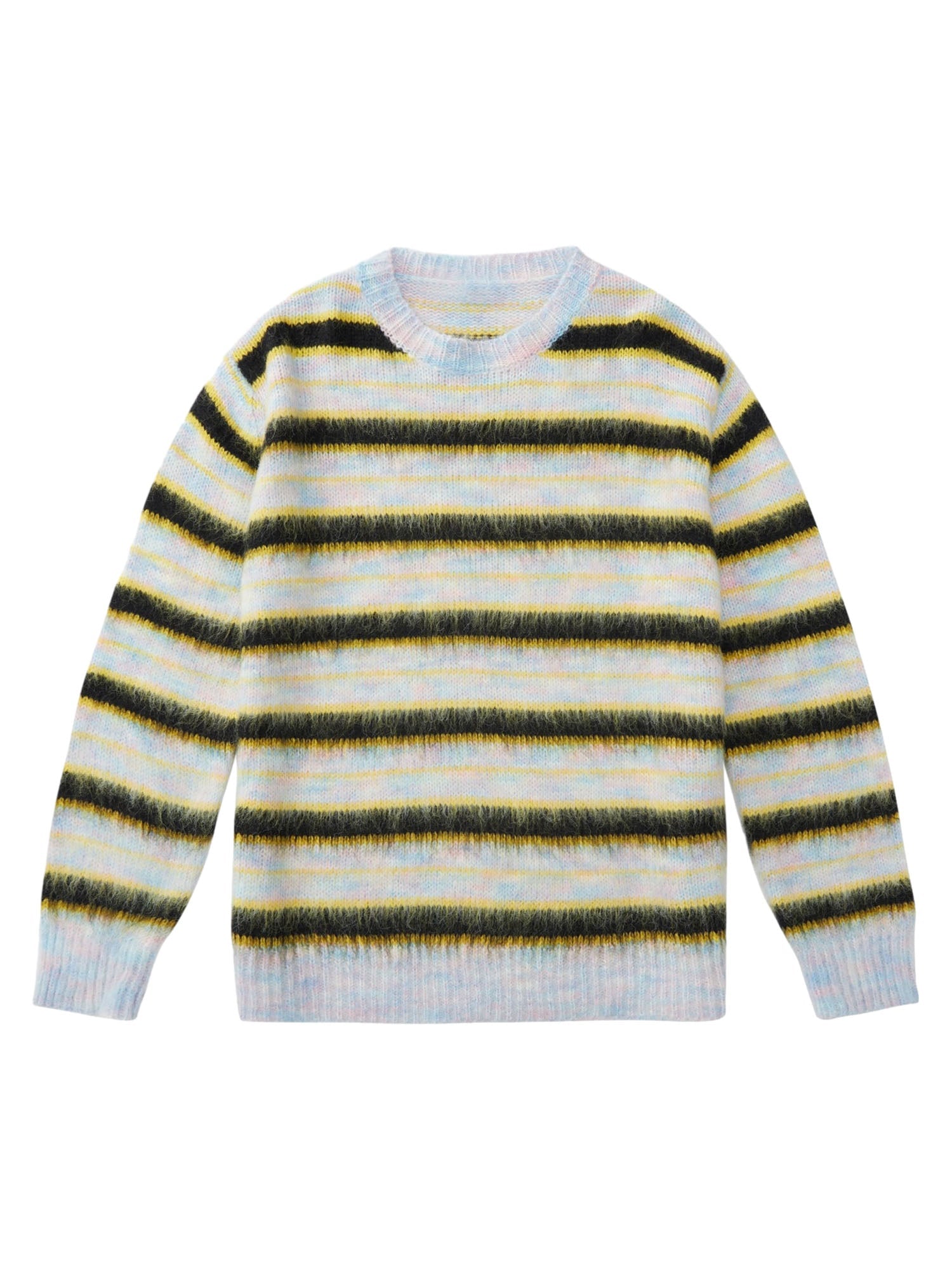 Thesupermade Color Contrast Striped Sweater