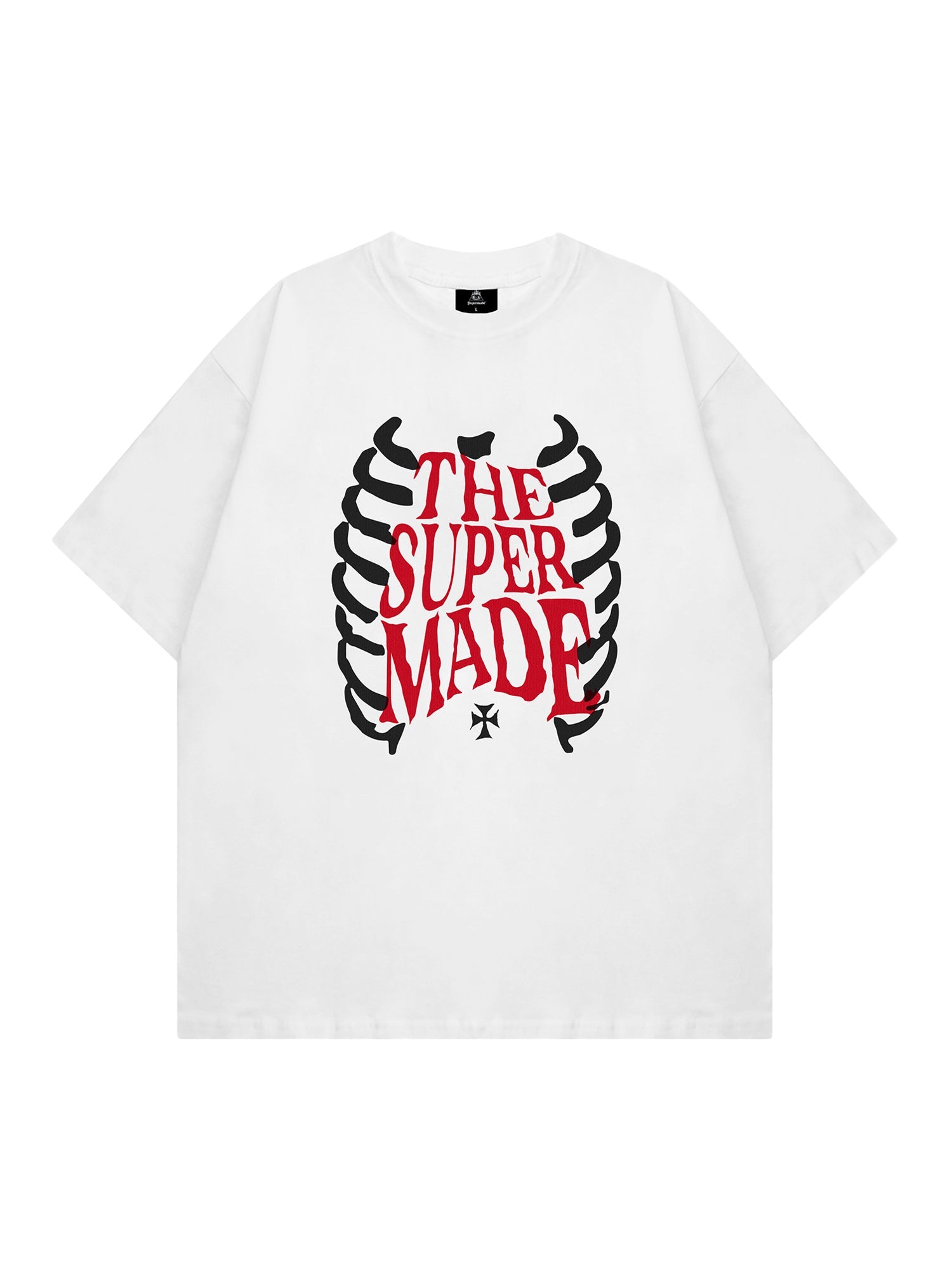 Thesupermade Skull Print T-shirt