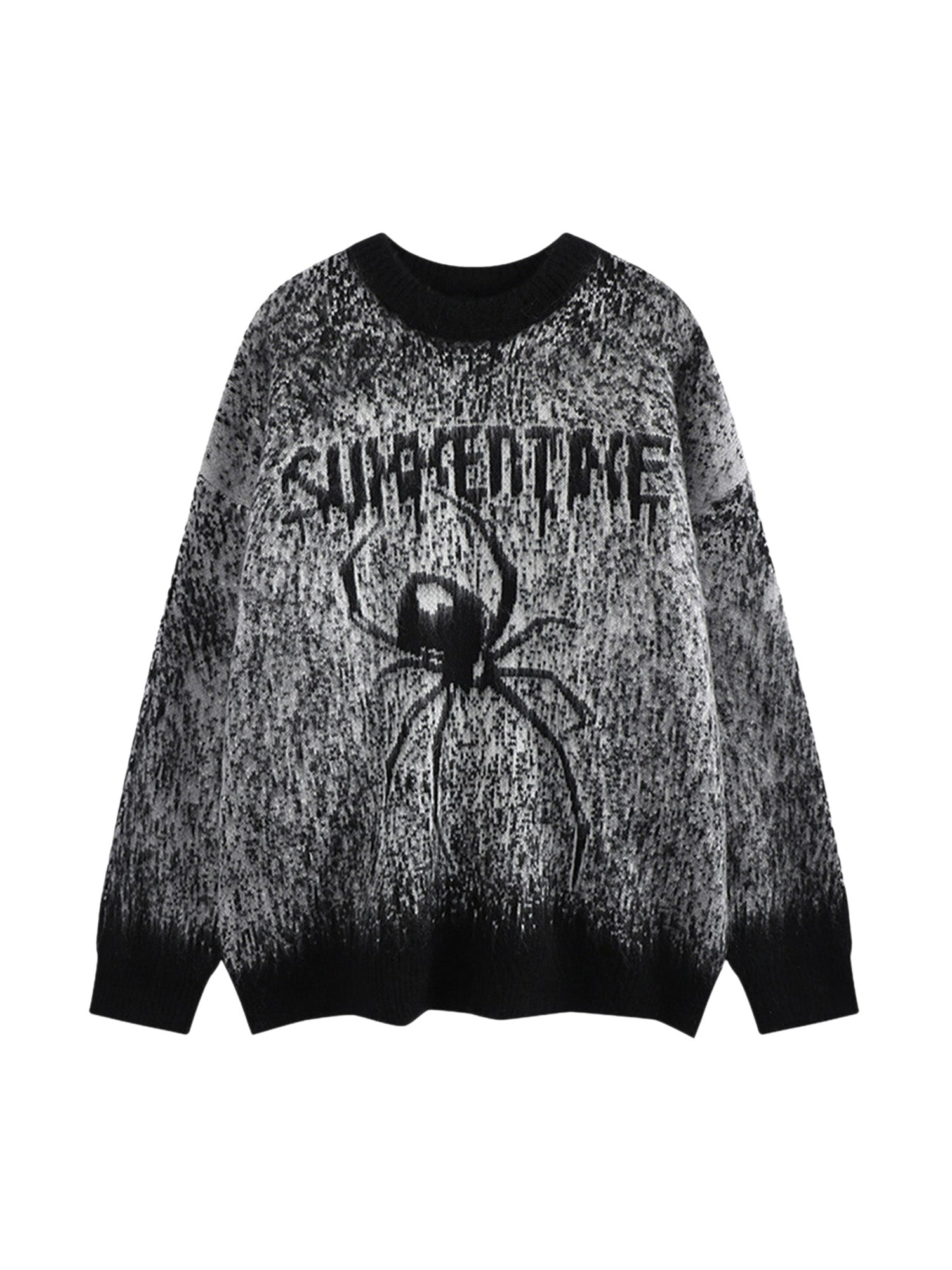Thesupermade Oversized-Spinnenpullover – 1835