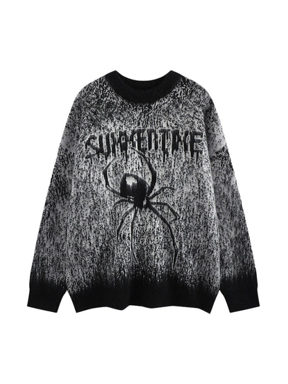 Thesupermade Oversized-Spinnenpullover – 1835