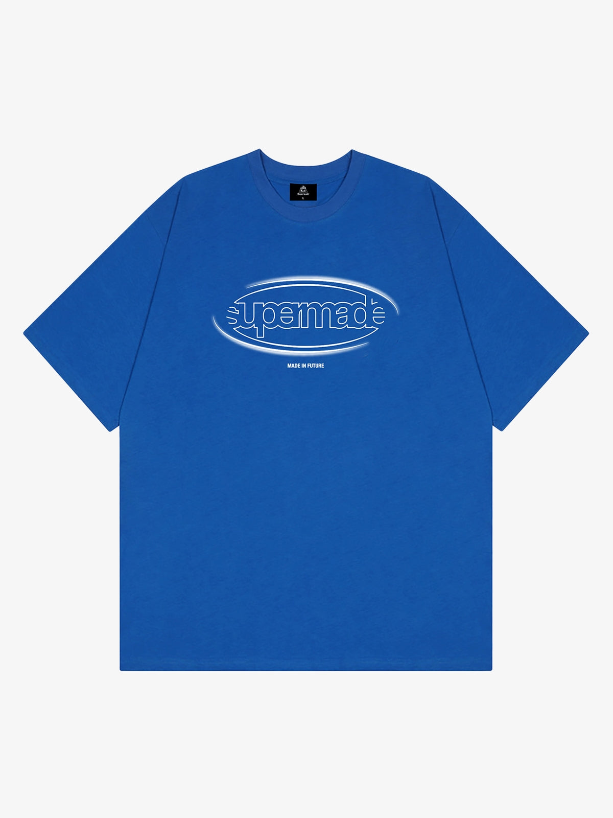 Thesupermade – T-Shirt mit ovalem Logo – 1222