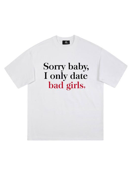 Thesupermade T-Shirt mit lustigem Slogan-Aufdruck – 1799 