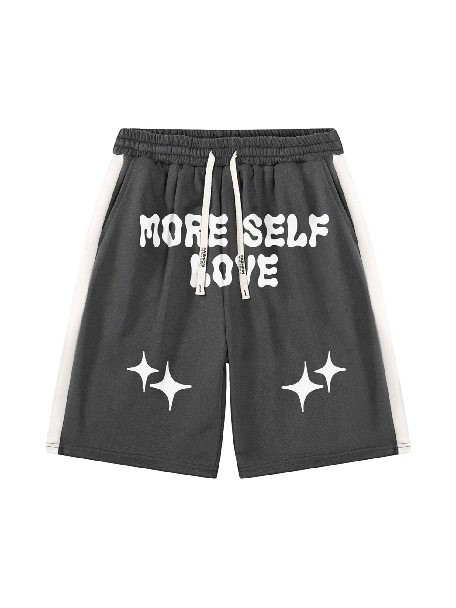 Short décontracté imprimé à code couleur Thesupermade