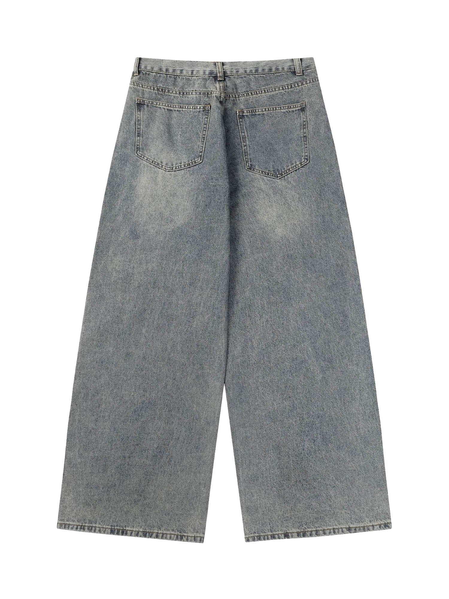 High Street Star Washed Jeans - 2150