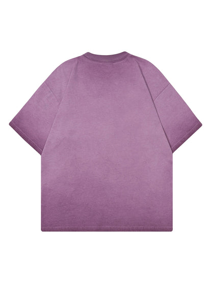 T-shirt à découper avec motif autocollant de style américain - 1510