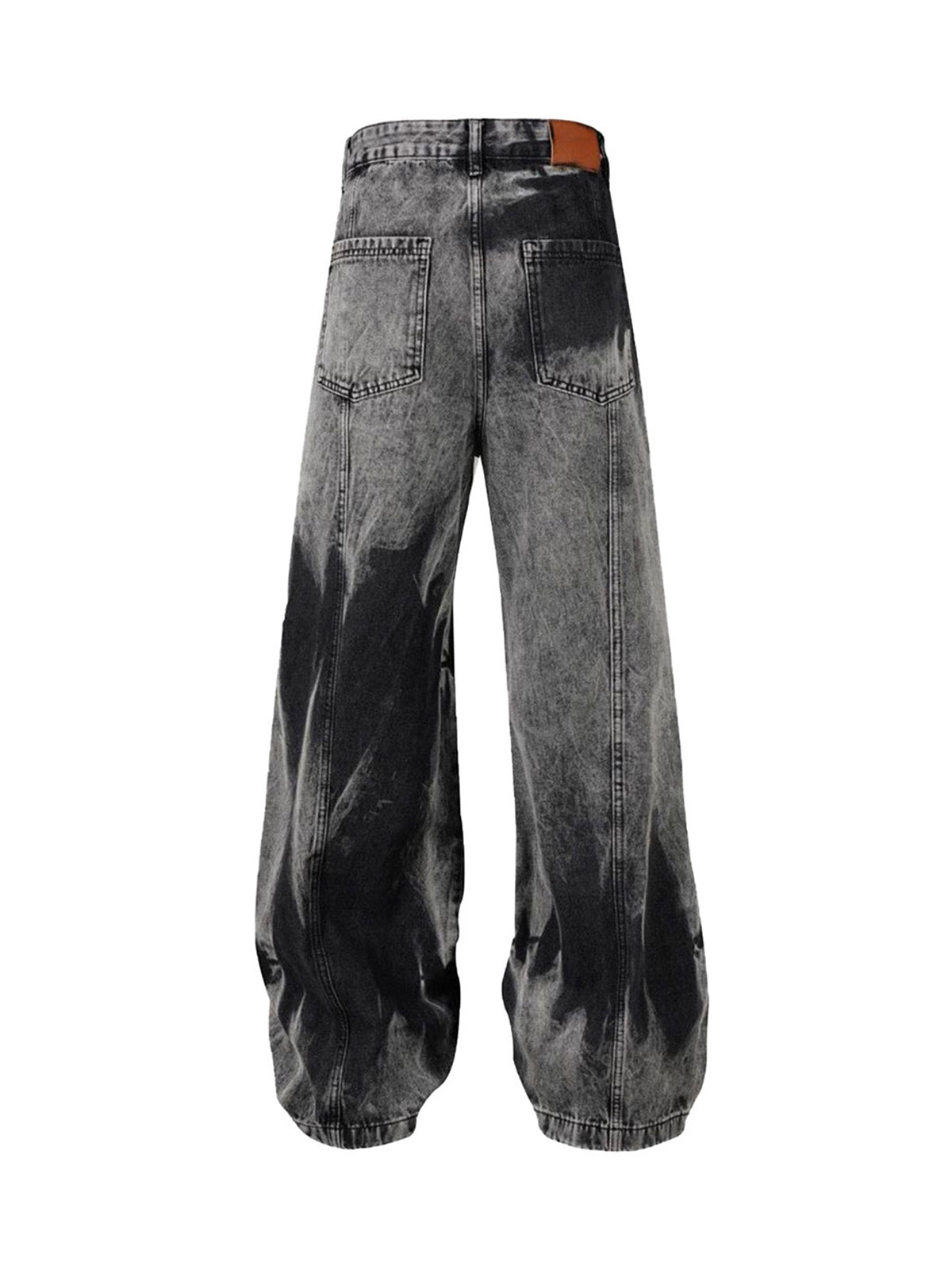 Thesupermade High Street Washed Distressed Work Jeans - 2163