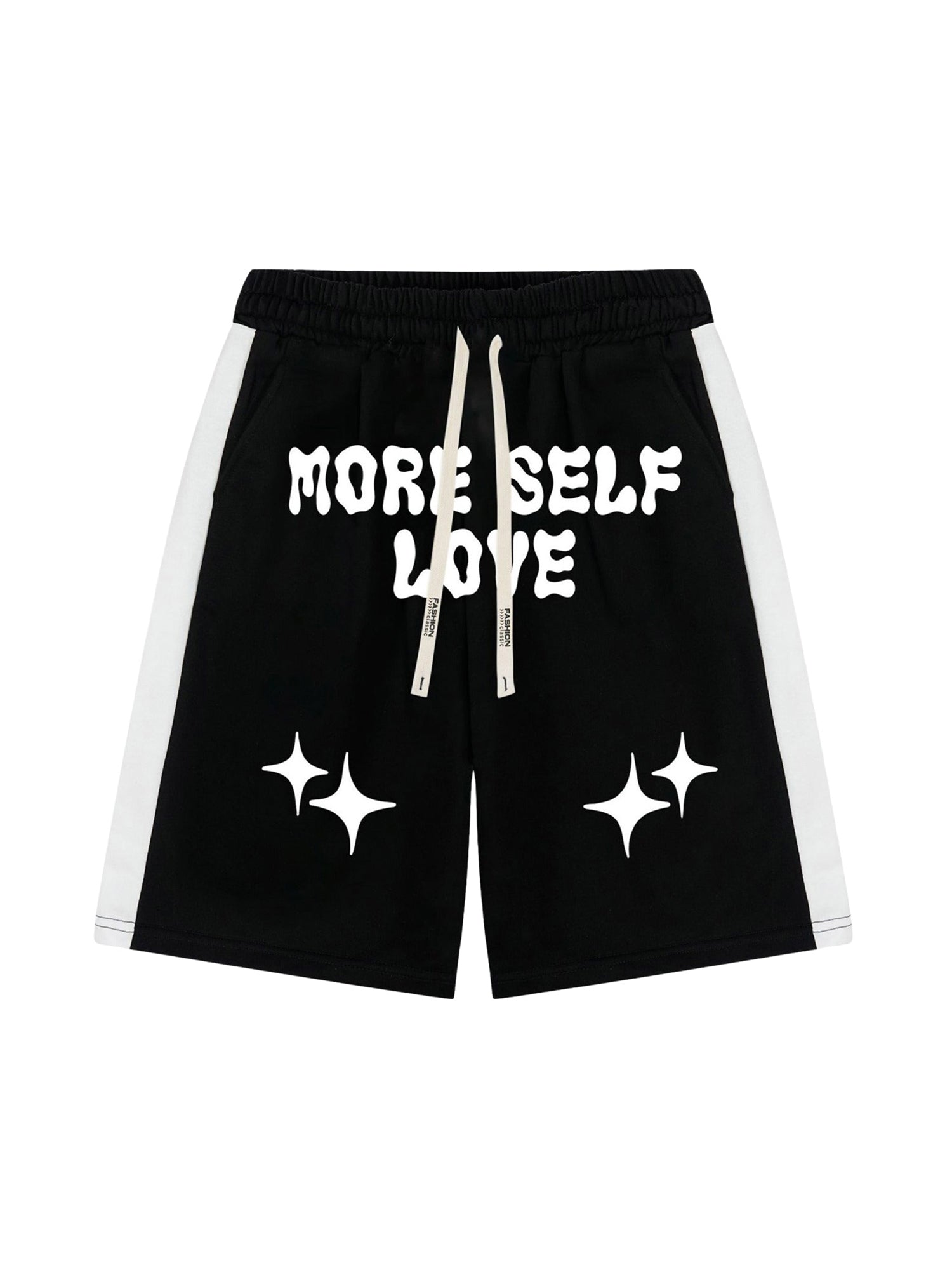 Short décontracté imprimé à code couleur Thesupermade