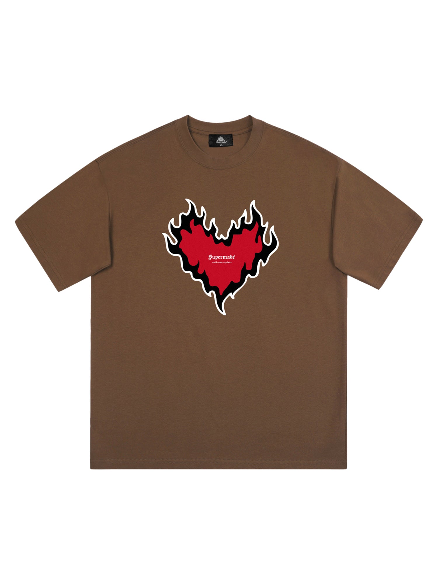 Thesupermade Heart Print T-shirt