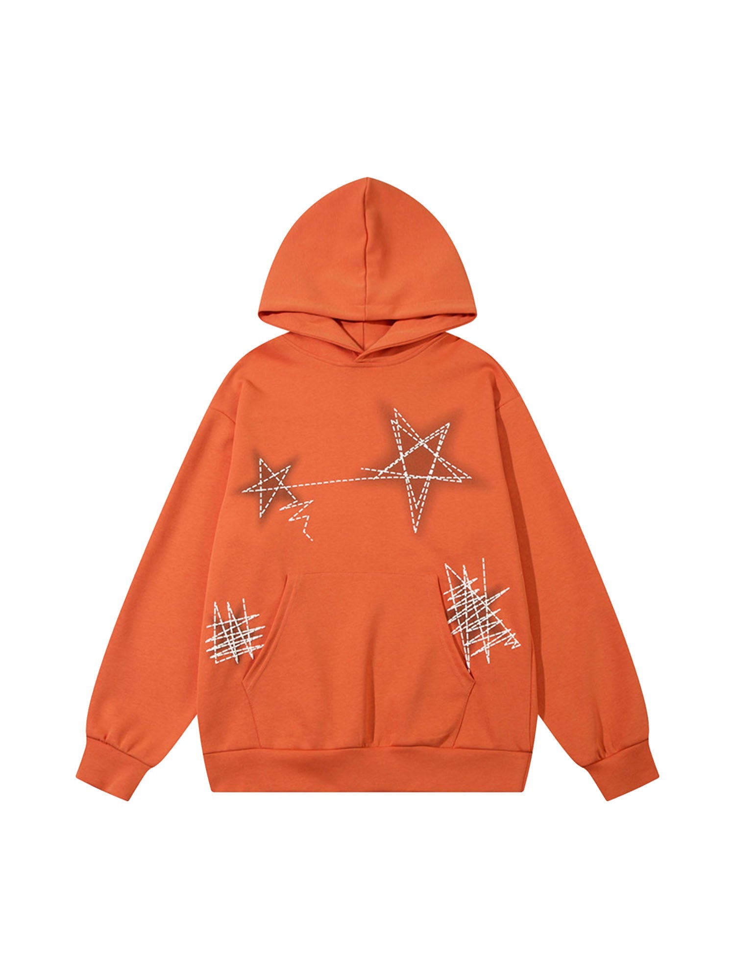 Thesupermade Graffiti Star Hoodie