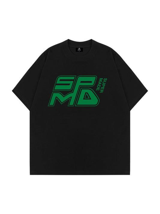 T-shirt imprimé avec logo Thesupermade