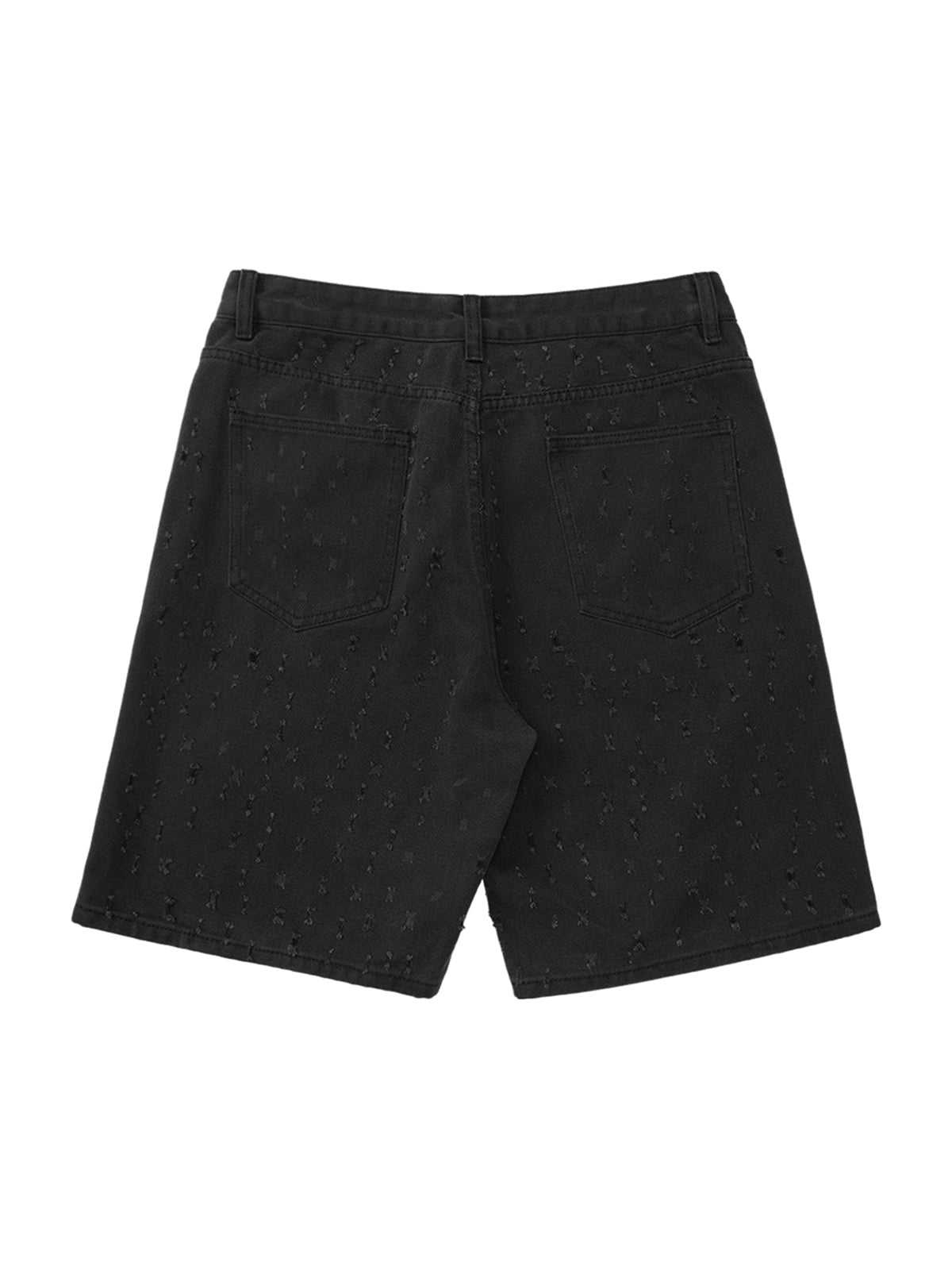 Short en jean déchiré de style niche Thesupermade High Street