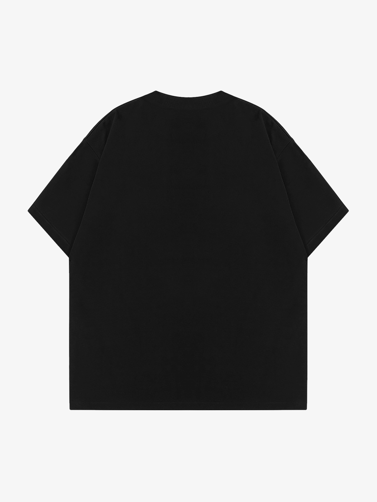 Thesupermade – T-Shirt mit ovalem Logo – 1222