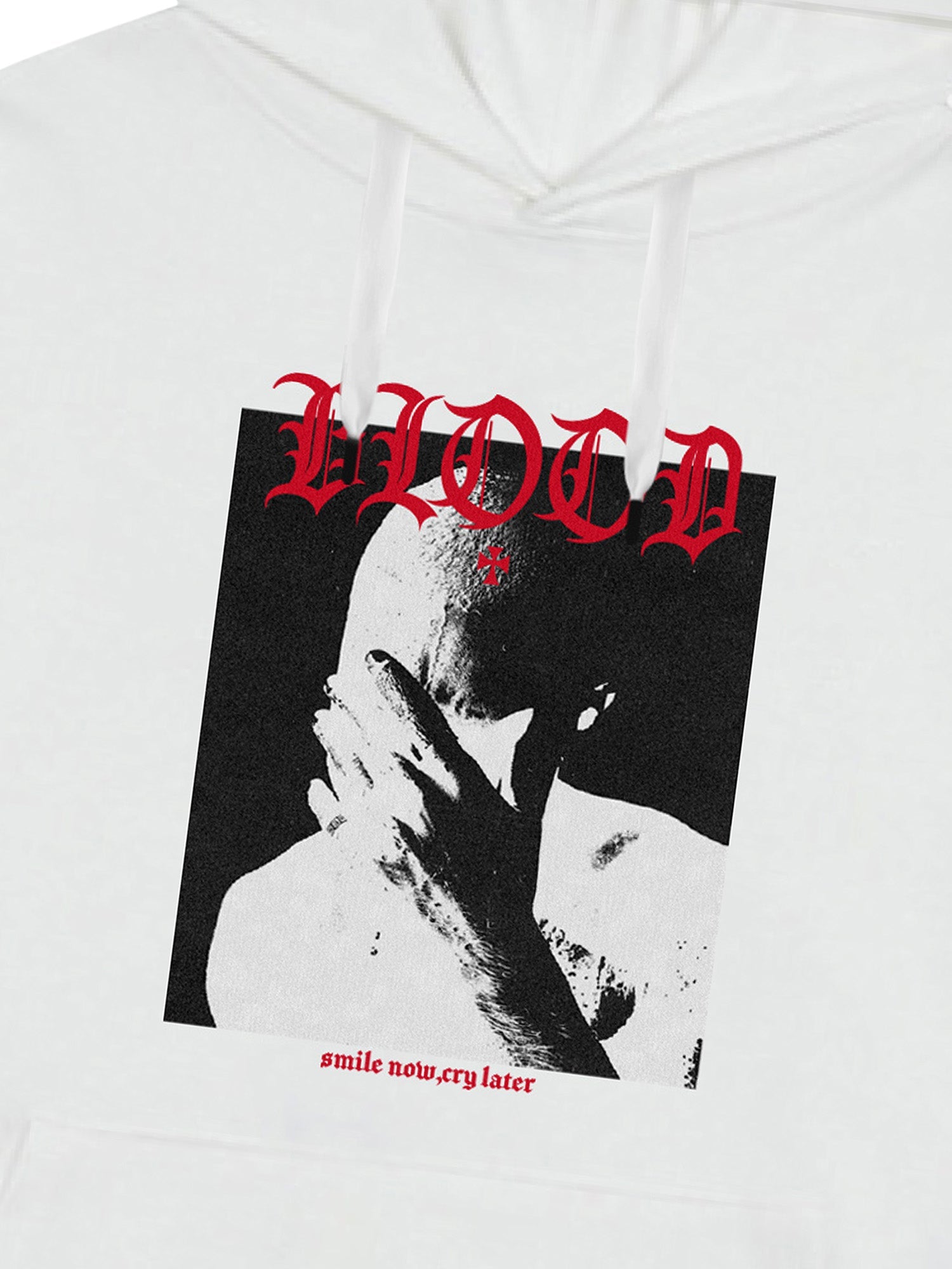 Thesupermade Kapuzenpullover mit Portrait-Print 