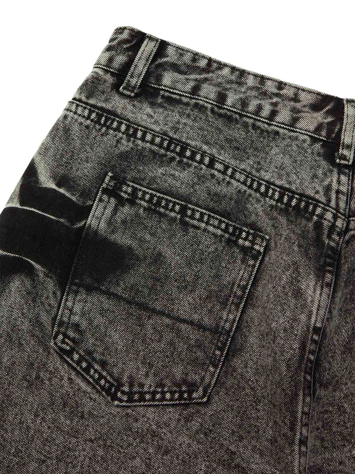 Thesupermade High Street Washed Distressed Denim Shorts